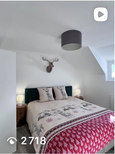 Une chambre de la résidence